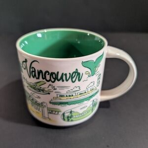 Starbucks Vancouver Been There Series Coffee Mug 14 oz Across The Globe
